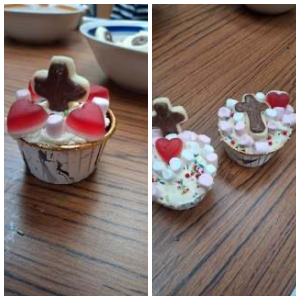 Cakes messy church september 26