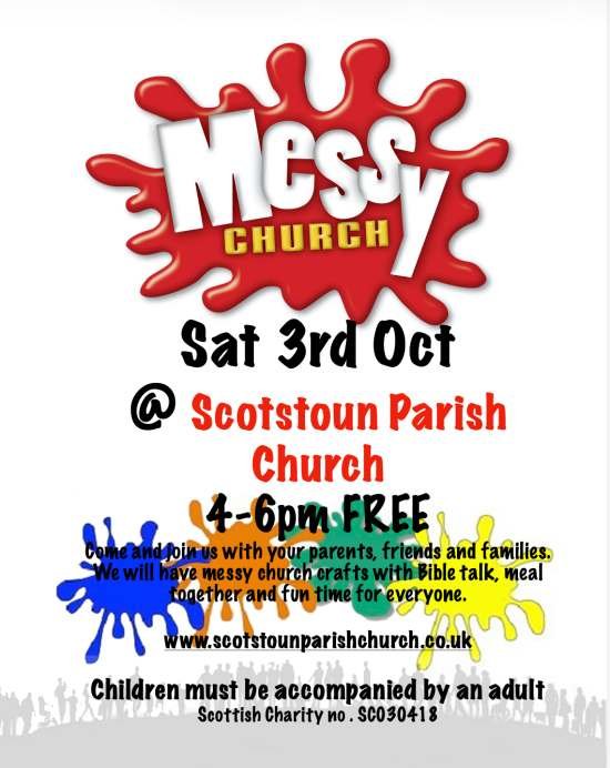 messy church october 26